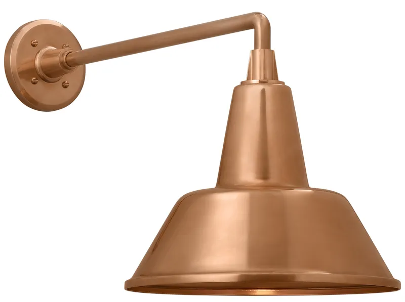 Academy Outdoor Mack Bowers Shade Wall Light — Outdoor Wall Lighting