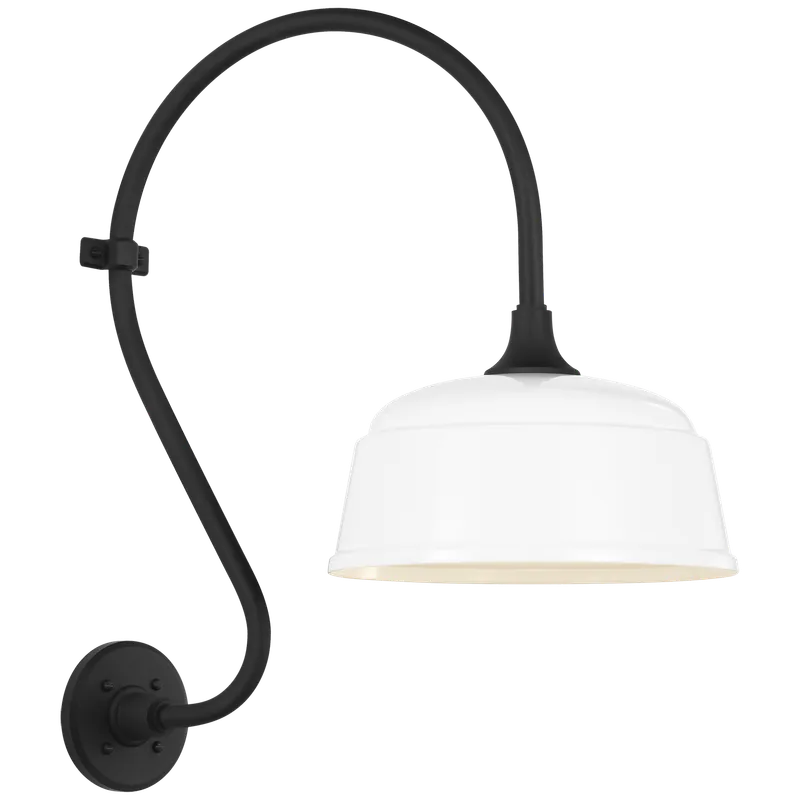 Academy Outdoor Larrabee Rockhouse Shade Wall Light — Outdoor Wall Lighting