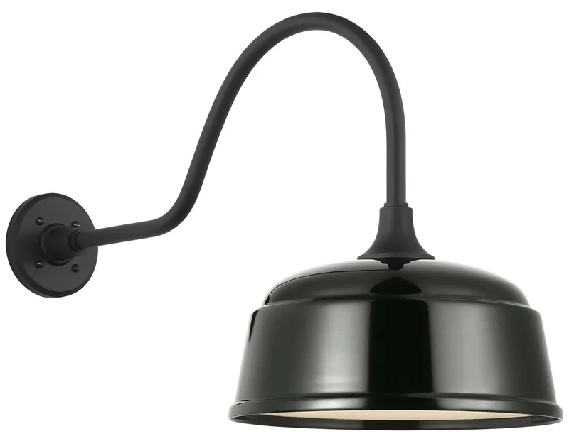 Academy Outdoor Flynn Rockhouse Shade Wall Light — Outdoor Wall Lighting