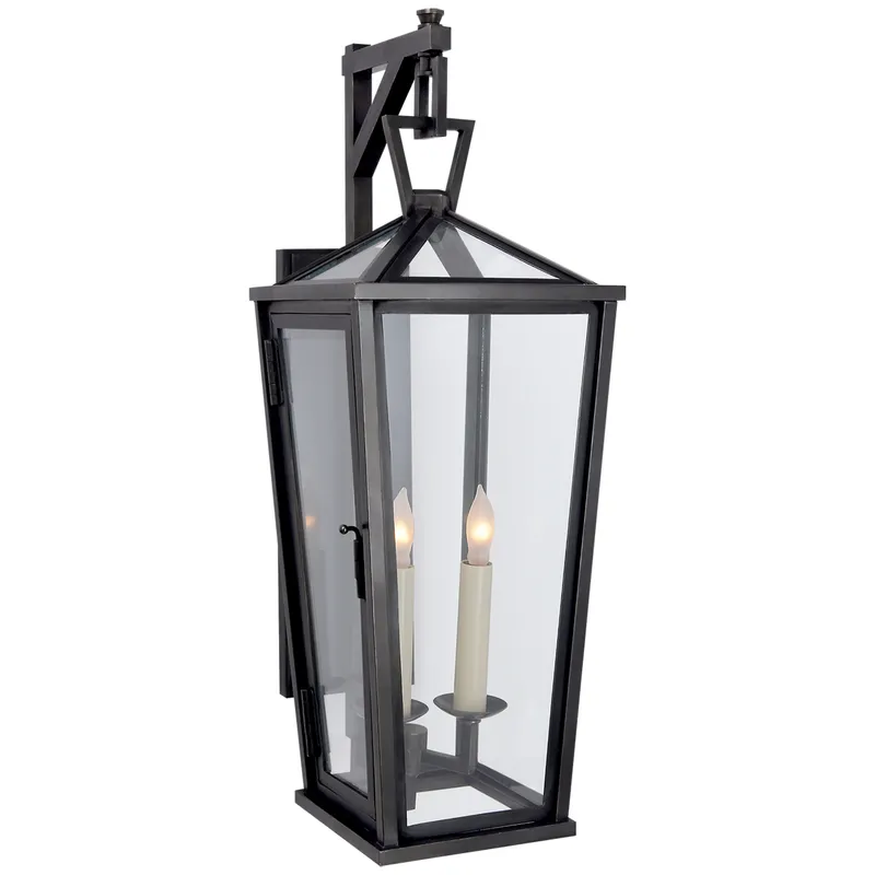 Darlana Tall Bracketed Outdoor Wall Light — Outdoor Wall Lighting