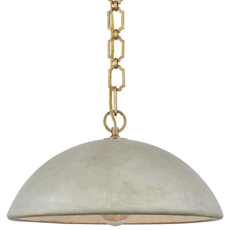 Elliot Wide Dome Pendant — Pendants