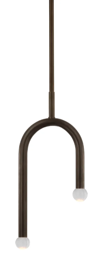 Rousseau Asymmetric Orb Pendant — Pendants