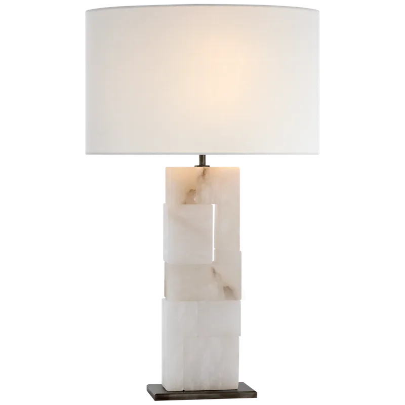 Ashlar Tall Table Lamp — Table Lamps Shade & Ambient