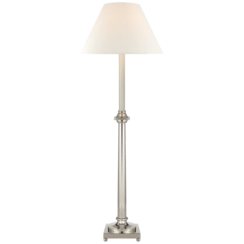 Swedish Column Buffet Table Lamp — Table Lamps Shade & Ambient
