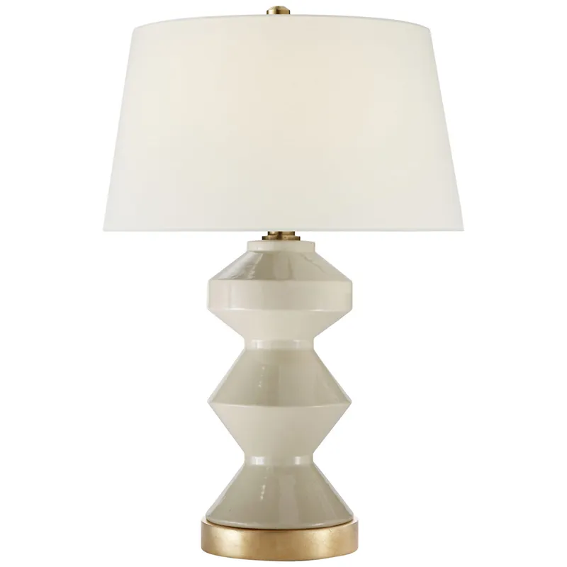 Weller Zig-Zag Table Lamp — Table Lamps Shade & Ambient