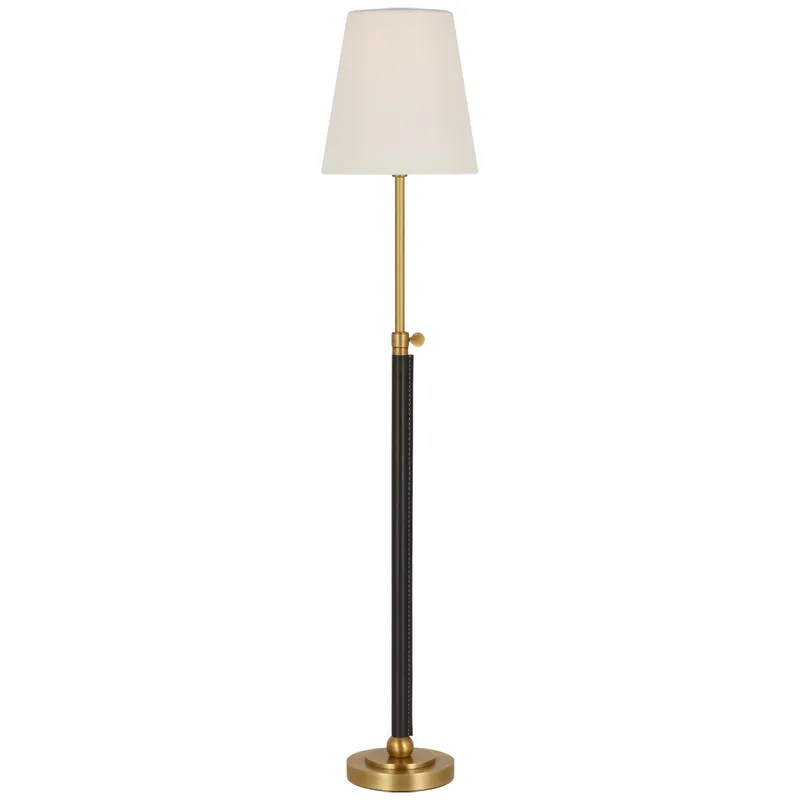 Bryant Wrapped Adjustable Slim Table Lamp — Table Lamps Shade & Ambient