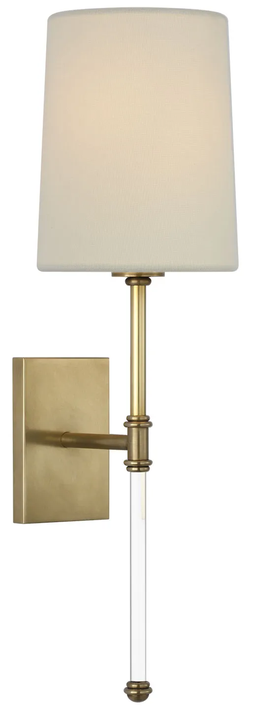 Camille Cylinder Shade Wall Sconce — Wall Sconces