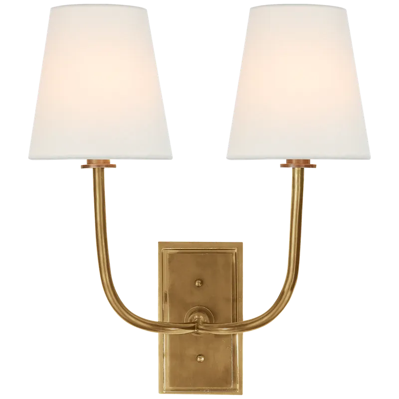 Hulton Double Wall Sconce — Wall Sconces