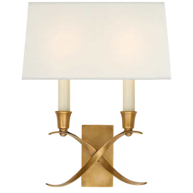Cross Bouillotte Small Wall Sconce — Wall Sconces