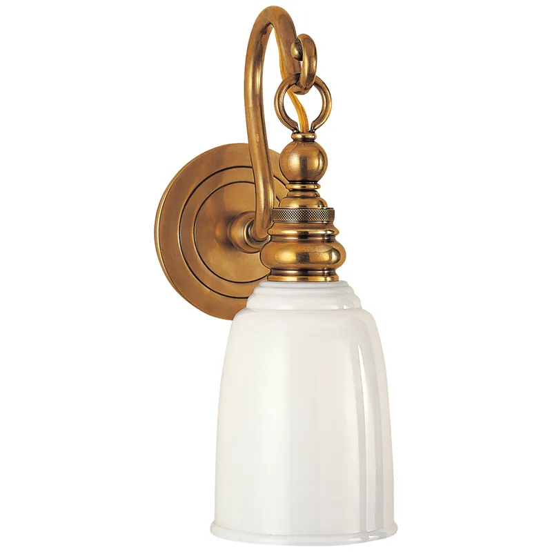 Boston Loop Arm Wall Sconce — Wall Sconces