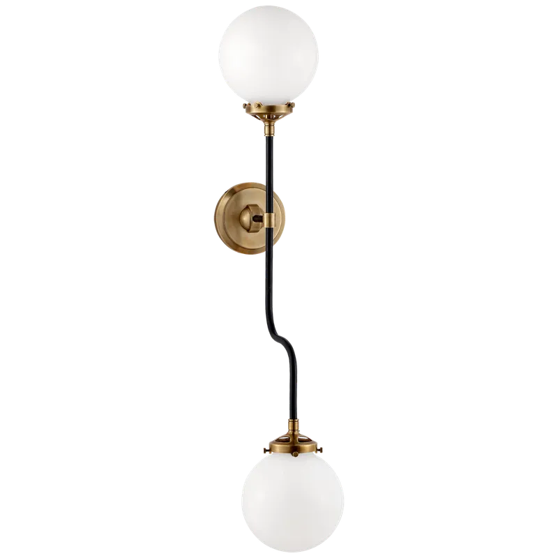 Bistro Double Wall Sconce — Wall Sconces