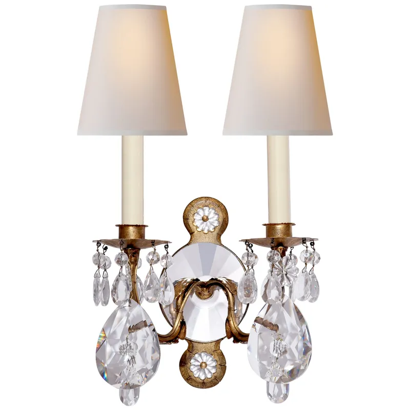 Yves Double Wall Sconce — Wall Sconces
