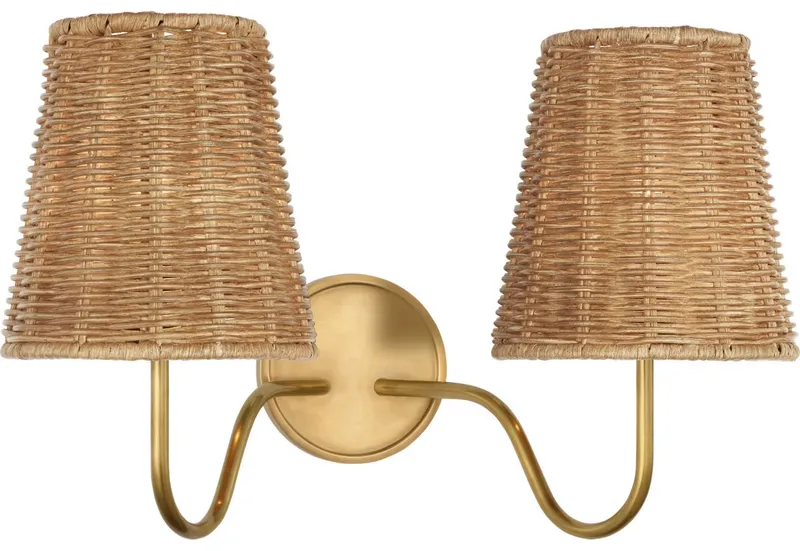 Lyndsie Double Wall Sconce — Wall Sconces