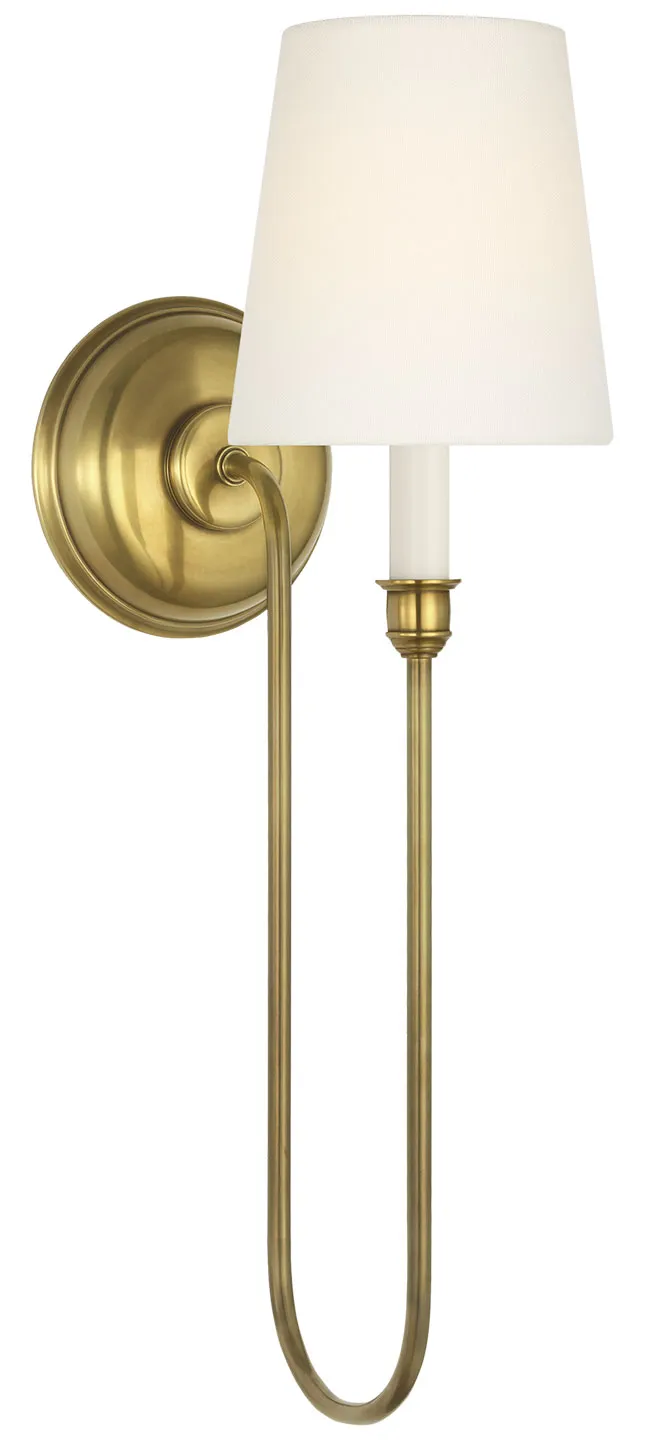 Vendome Deep Arm Wall Sconce — Wall Sconces