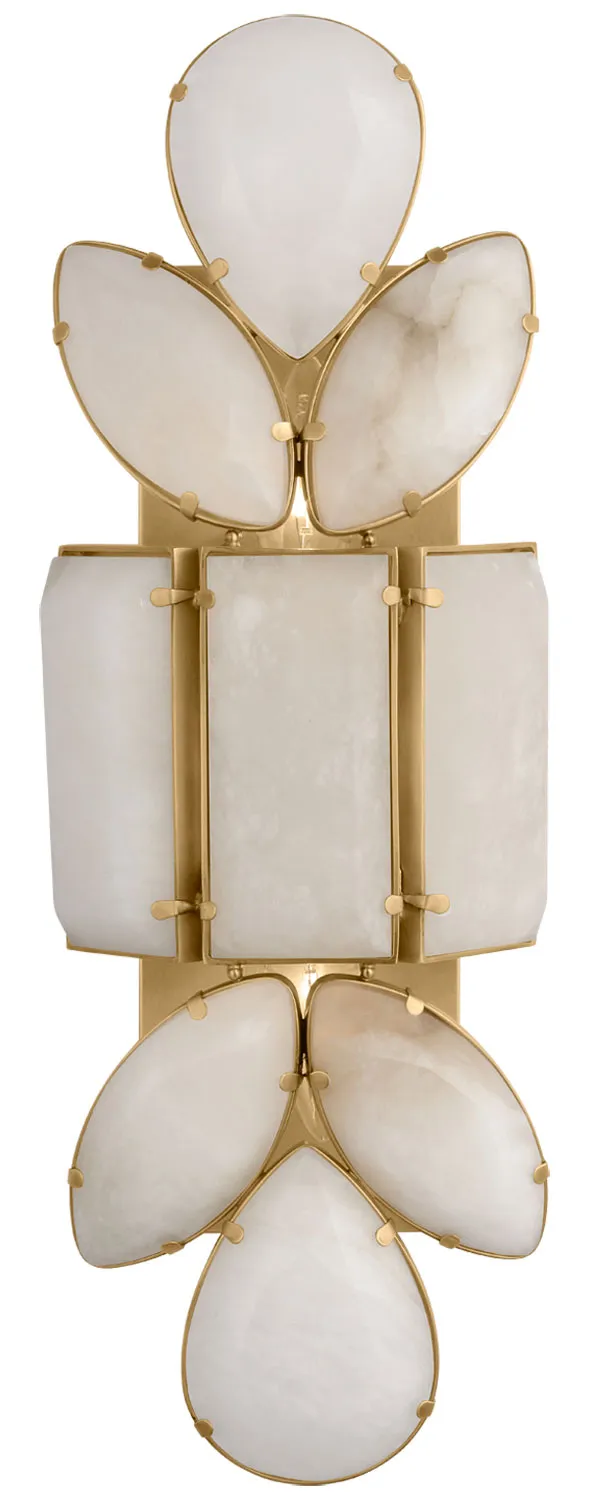 Lloyd Alabaster Wall Sconce — Wall Sconces