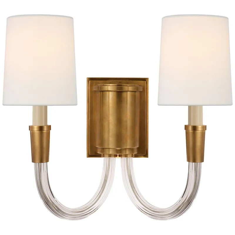 Vivian Double Wall Sconce — Wall Sconces