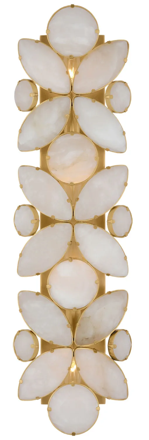 Lloyd Long Alabaster Wall Sconce — Wall Sconces