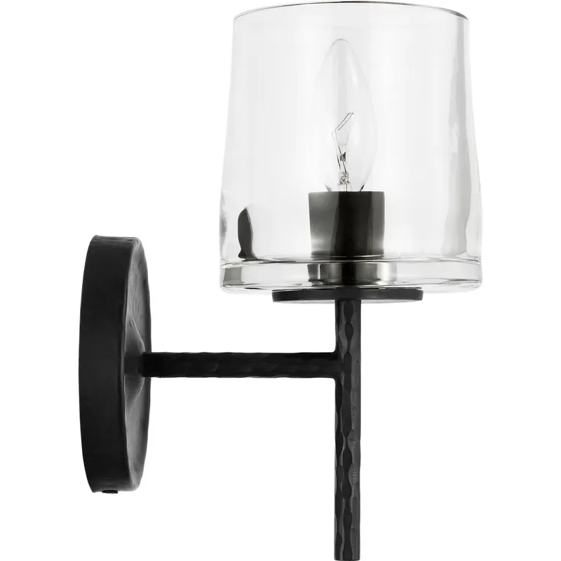 ED Ellen DeGeneres Marietta 1 Light 4.88 inch Aged Iron Wall Sconce Wall Light