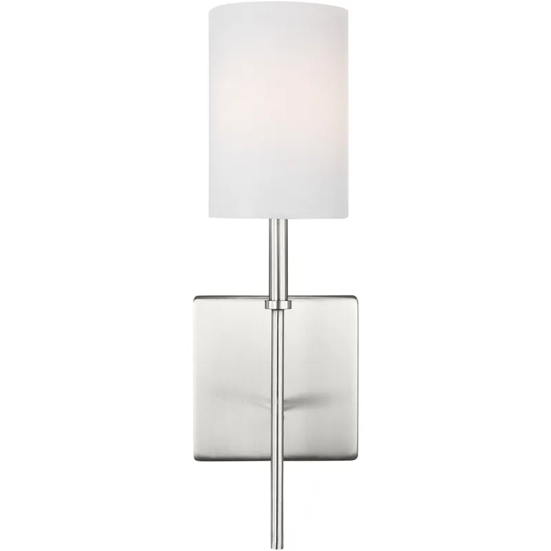 Foxdale 1 Light 5 inch Brushed Nickel Bath Vanity Wall Light