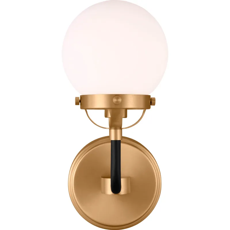 Ian K. Fowler Cafe LED 5.25 inch Satin Brass Wall Bath Fixture Wall Light