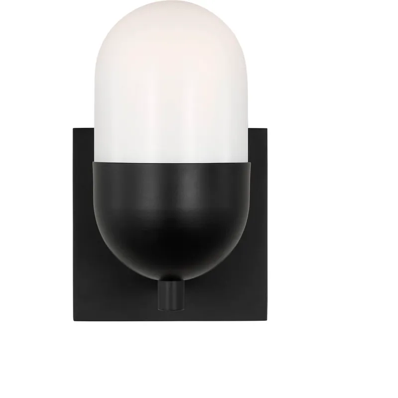 Drew & Jonathan Scott Foster 1 Light 5 inch Midnight Black Vanity Light Wall Light