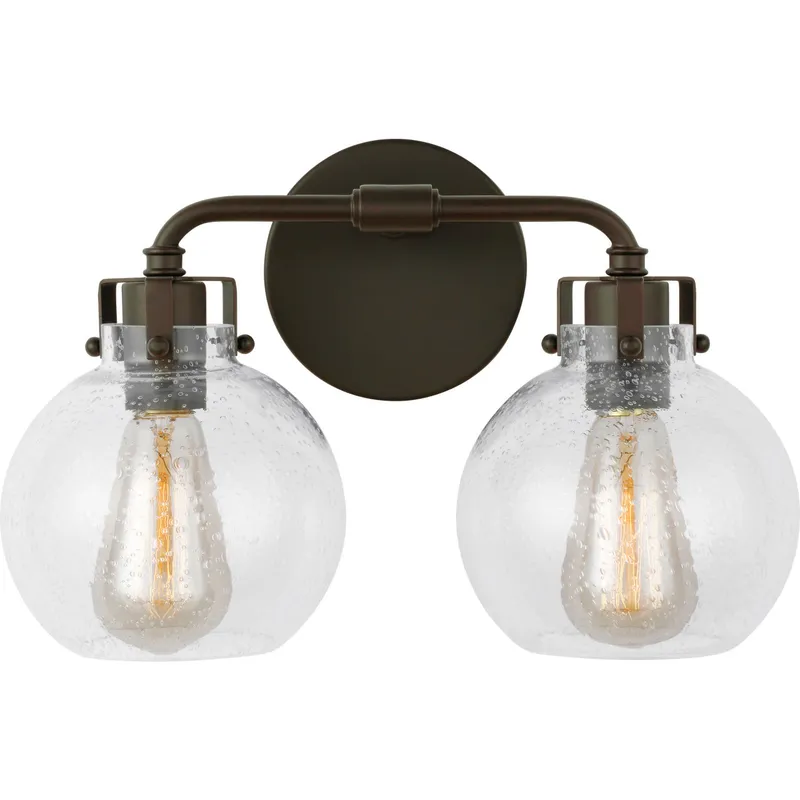 Sean Lavin Clara 2 Light 14.75 inch Oil Rubbed Bronze Vanity Light Wall Light