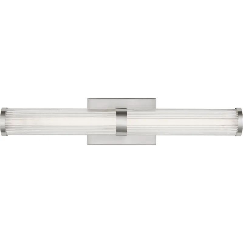 Syden LED 4.75 inch Brushed Nickel Bath Vanity Wall Light