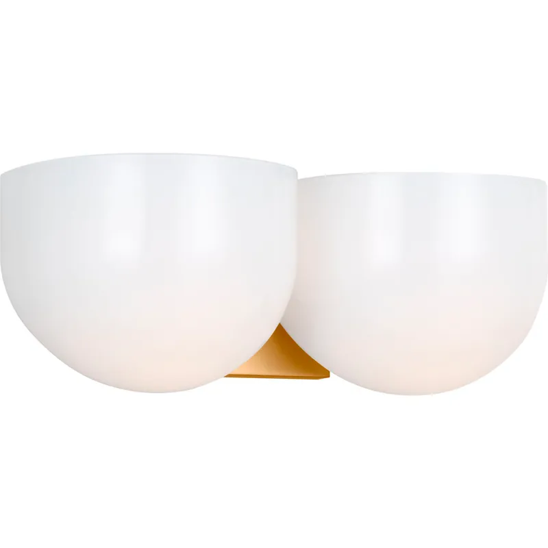 Christiane Lemieux Cheverny 2 Light 13.25 inch Burnished Brass Vanity Light Wall Light