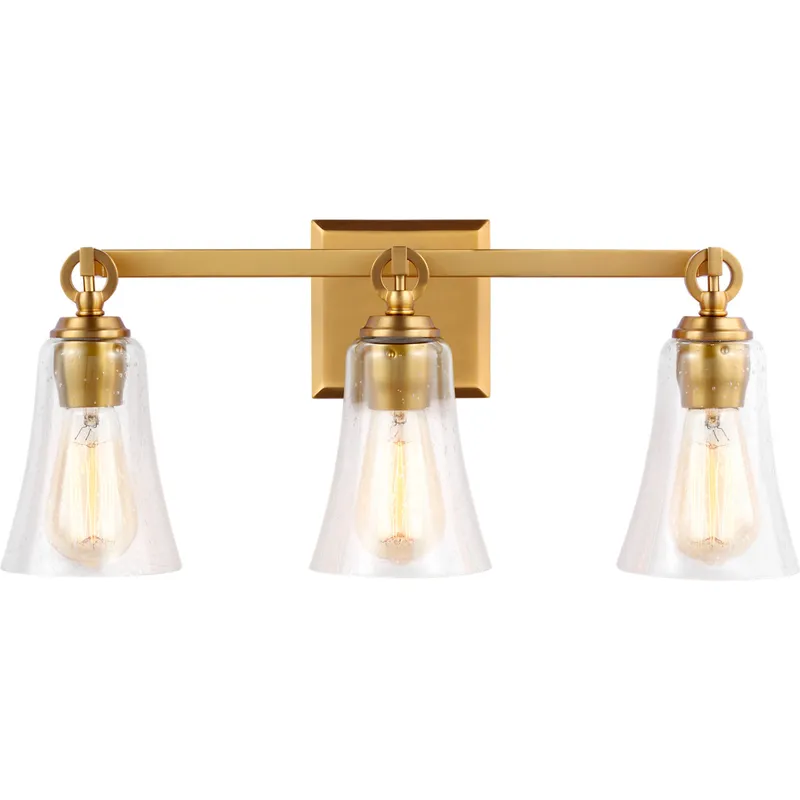 Sean Lavin Monterro 3 Light 21.75 inch Burnished Brass Vanity Light Wall Light
