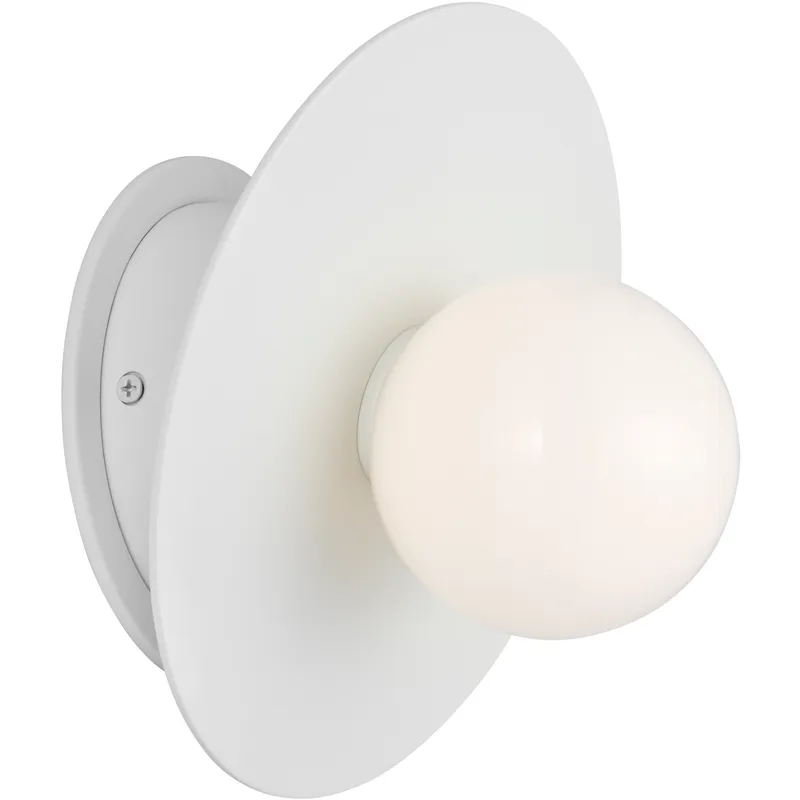 Kelly by Kelly Wearstler Nodes 1 Light 8 inch Matte White Sconce Wall Light