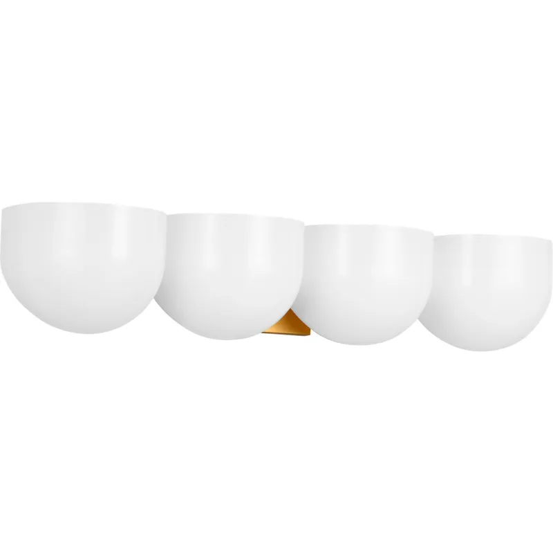 Christiane Lemieux Cheverny 4 Light 26.63 inch Burnished Brass Vanity Light Wall Light
