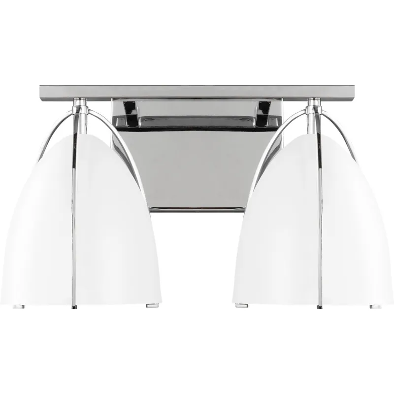 Sean Lavin Norman 2 Light 15 inch Chrome Wall Bath Fixture Wall Light