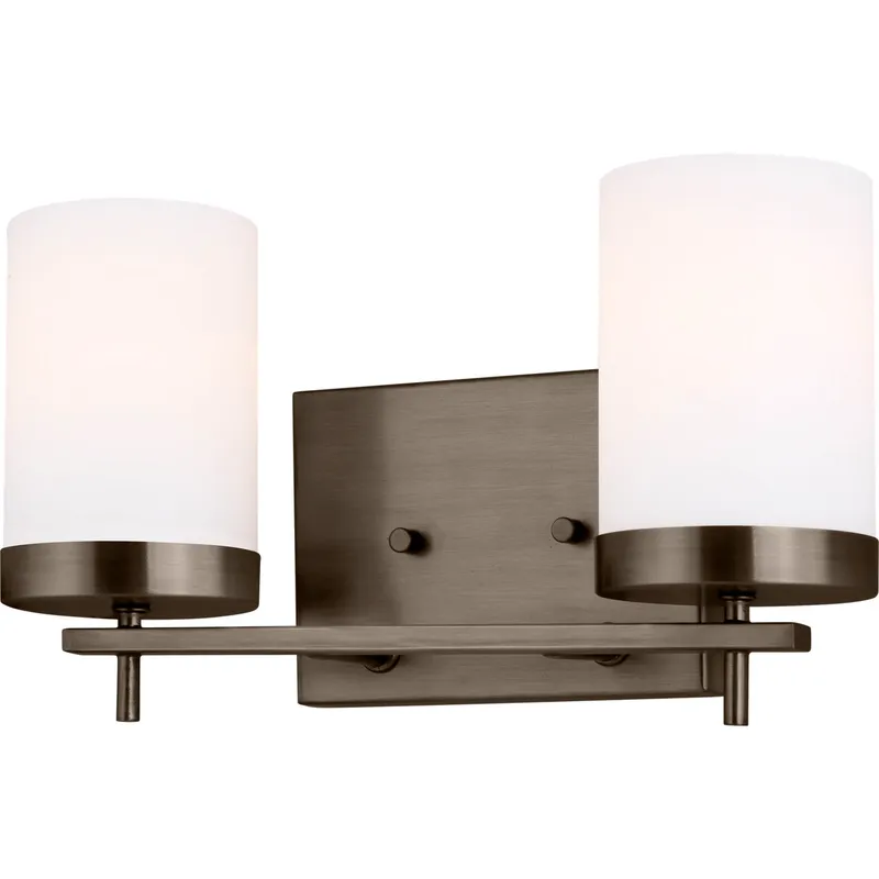 Sean Lavin Zire 2 Light 14 inch Brushed Oil Rubbed Bronze Wall Bath Fixture Wall Light