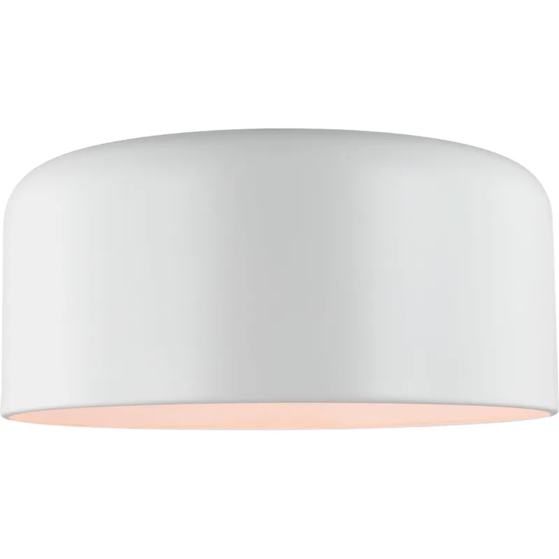 Malone 1 Light 15.75 inch Matte White Ceiling Flush Mount Ceiling Light