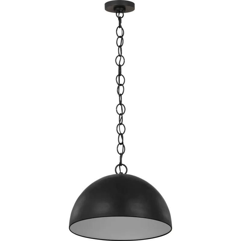 ED Ellen DeGeneres Whare 1 Light 15 inch Aged Iron Pendant Ceiling Light