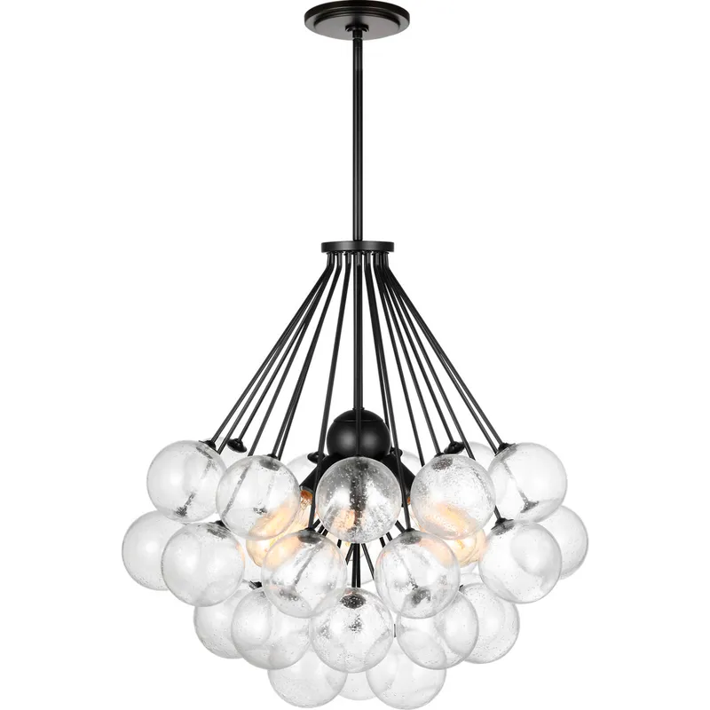 Sean Lavin Bronzeville 3 Light 21.75 inch Midnight Black Pendant Ceiling Light