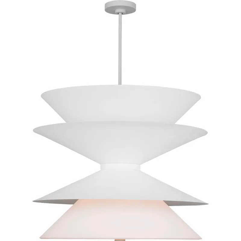Christiane Lemieux Chambord 12 Light 26 inch Cast Plaster Pendant Ceiling Light
