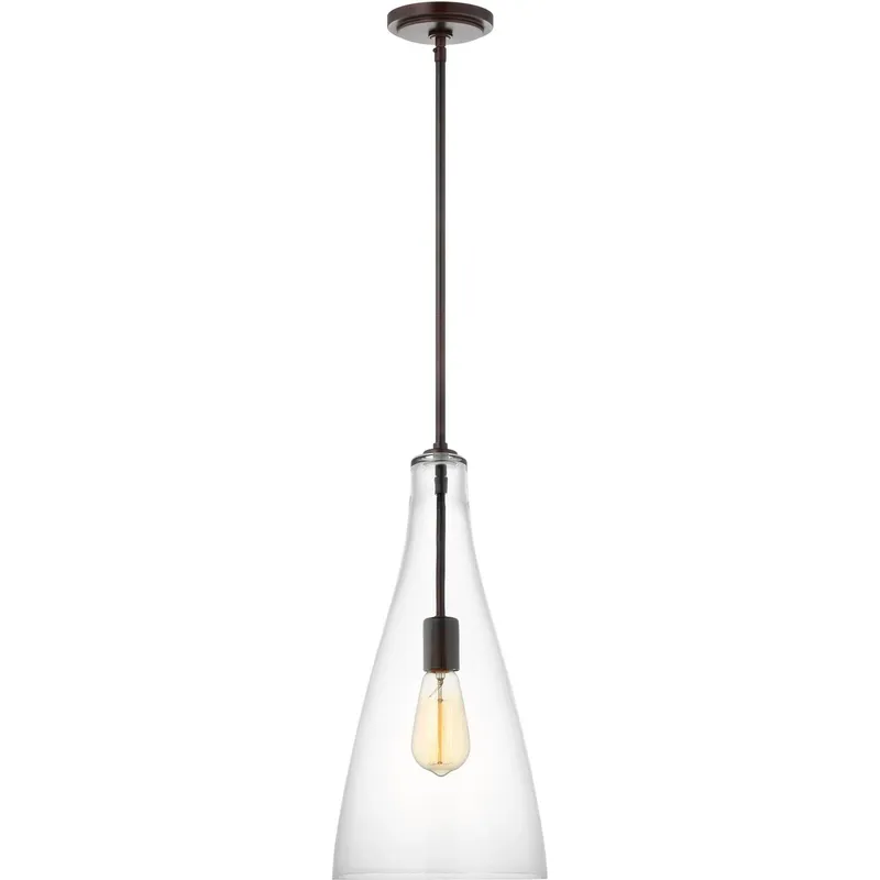 Arilda 1 Light Bronze Pendant Ceiling Light