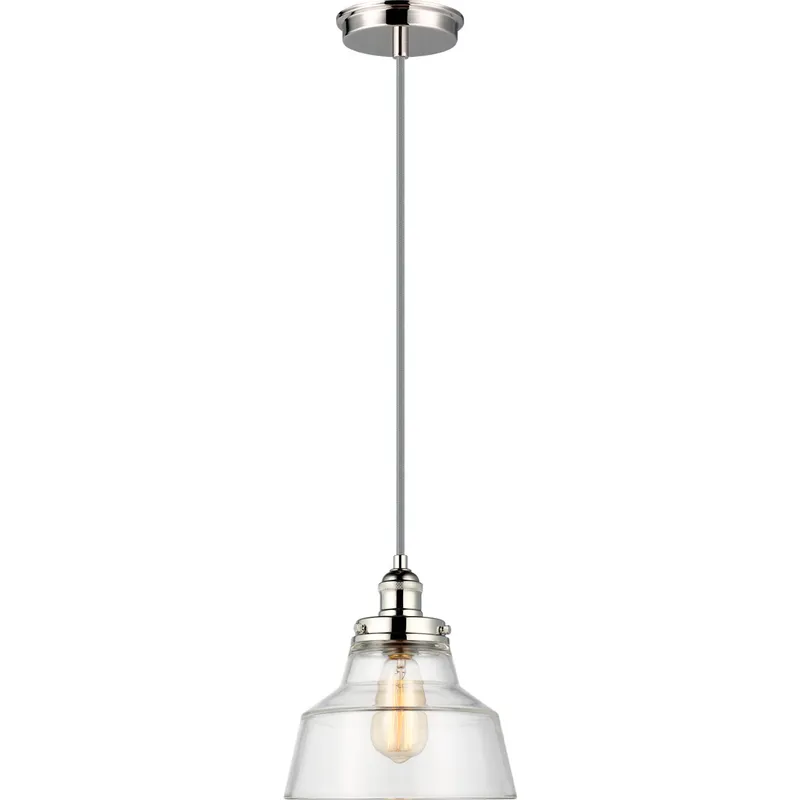 Sean Lavin Baskin 1 Light 10 inch Polished Nickel Pendant Ceiling Light