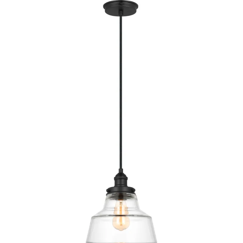 Sean Lavin Baskin 1 Light 10 inch Midnight Black Pendant Ceiling Light