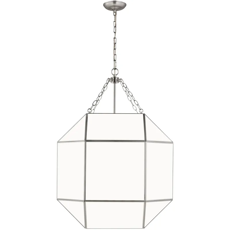 Suzanne Kasler Morrison 4 Light 23.25 inch Brushed Nickel Pendant Ceiling Light