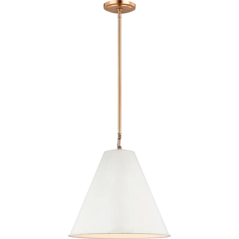 TOB by Thomas O'Brien Gordon 1 Light 15.25 inch Antique White Pendant Ceiling Light