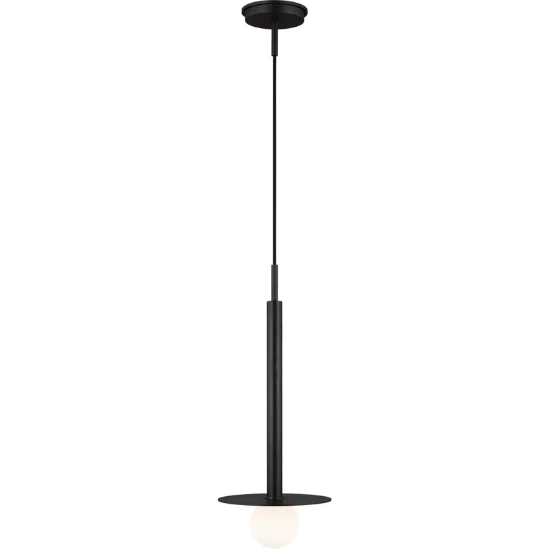 Kelly by Kelly Wearstler Nodes 1 Light 8 inch Midnight Black Pendant Ceiling Light