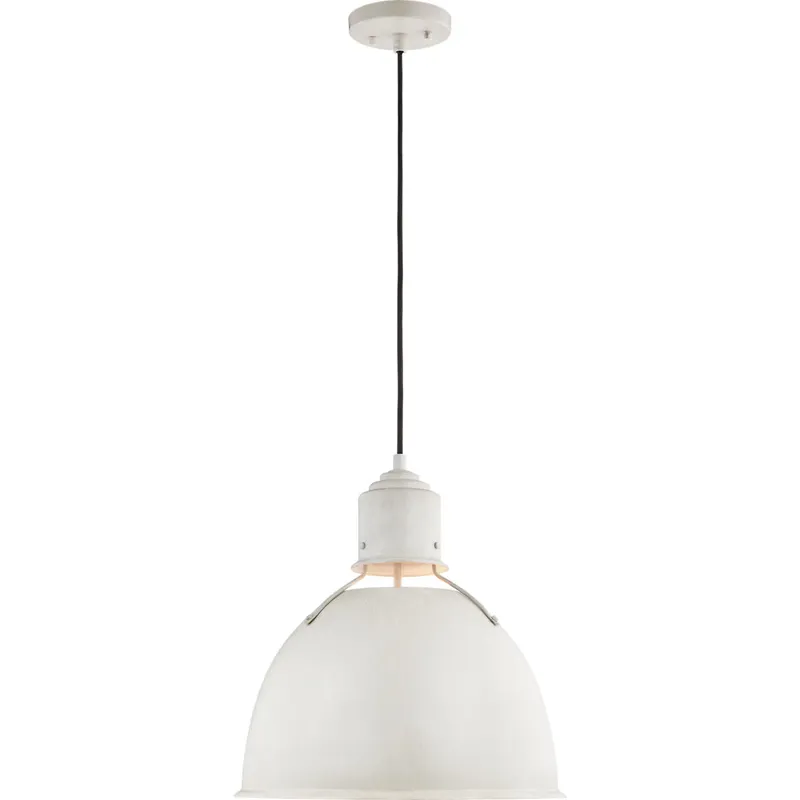 TOB by Thomas O'Brien Huey LED 15 inch Antique White Pendant Ceiling Light