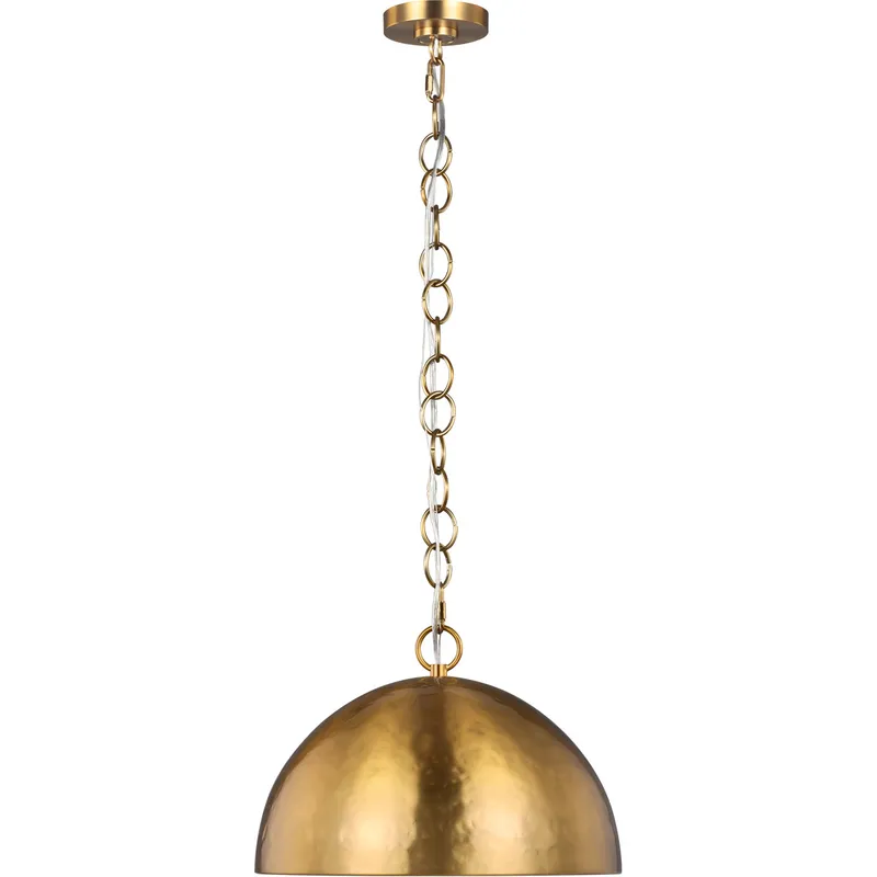 ED Ellen DeGeneres Whare 1 Light 15 inch Burnished Brass Pendant Ceiling Light