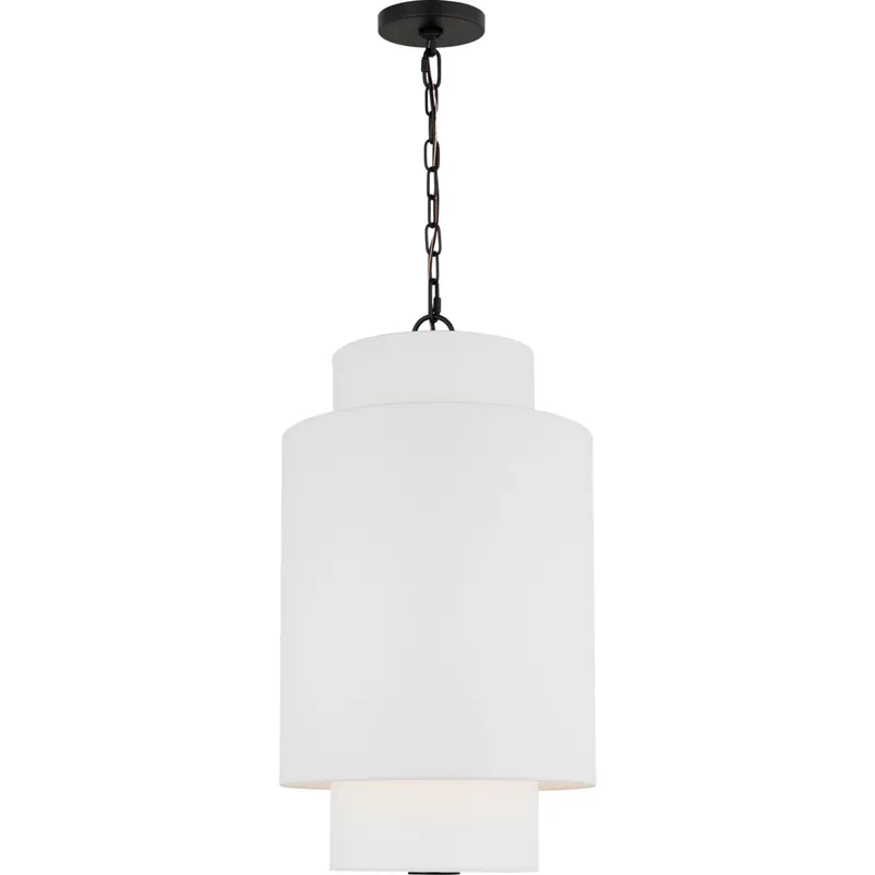 kate spade new york Sawyer 1 Light 15 inch Midnight Black Hanging Shade Ceiling Light