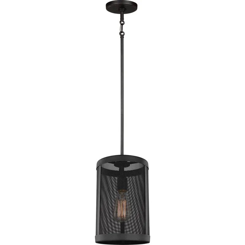Gereon 1 Light 8 inch Black Pendant Ceiling Light