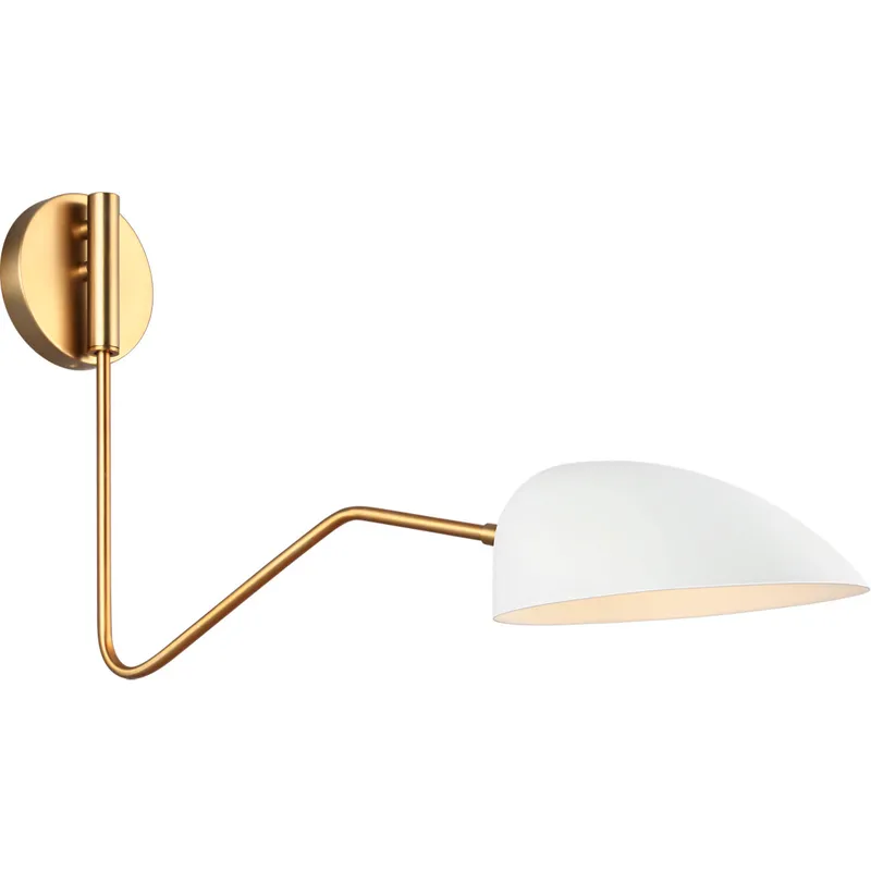 ED Ellen DeGeneres Jane 24.13 inch 60 watt Matte White Swing Arm Sconce Wall Light