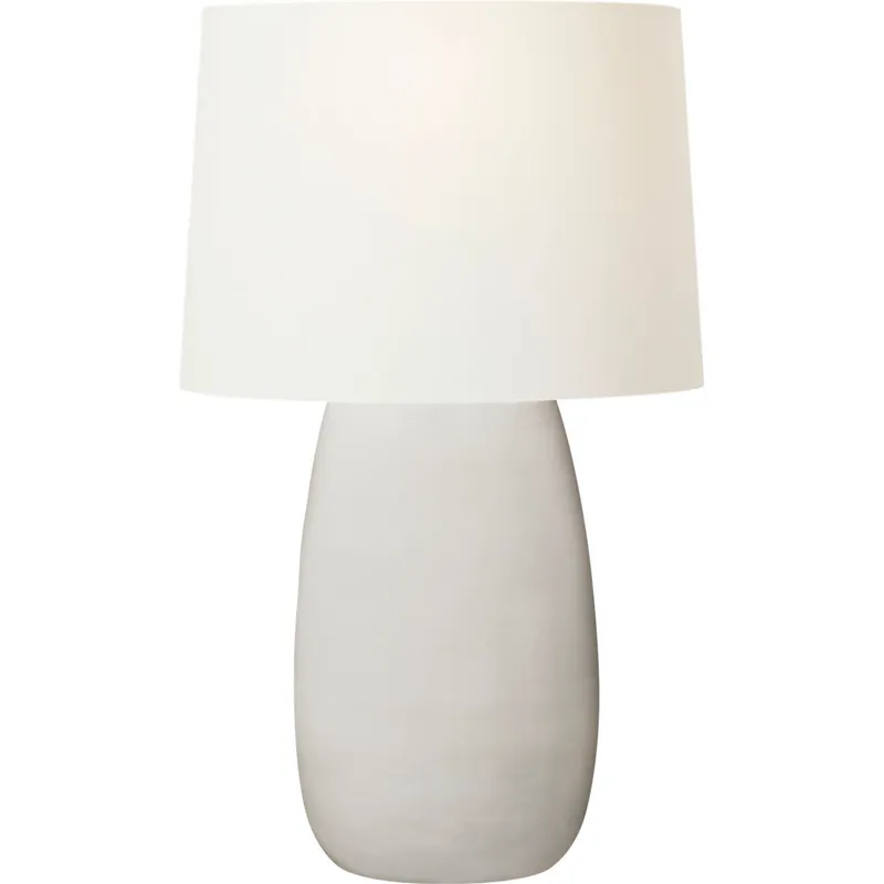 Barbara Barry Roma 30 inch 9 watt Shellish Grey Table Lamp Portable Light