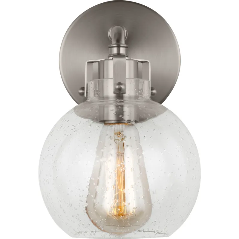 Sean Lavin Clara 1 Light 6.25 inch Satin Nickel Wall Sconce Wall Light